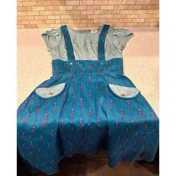 Disney Parksthe  Dress Shop Walt Disney World Railroad Dress‎ xs #113 - Picture 2 of 4